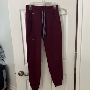 Figs Women’s Deep Maroon Jogger Pants